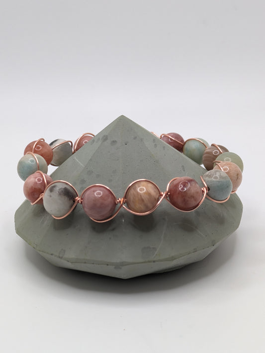 Amazonite and Sandstone