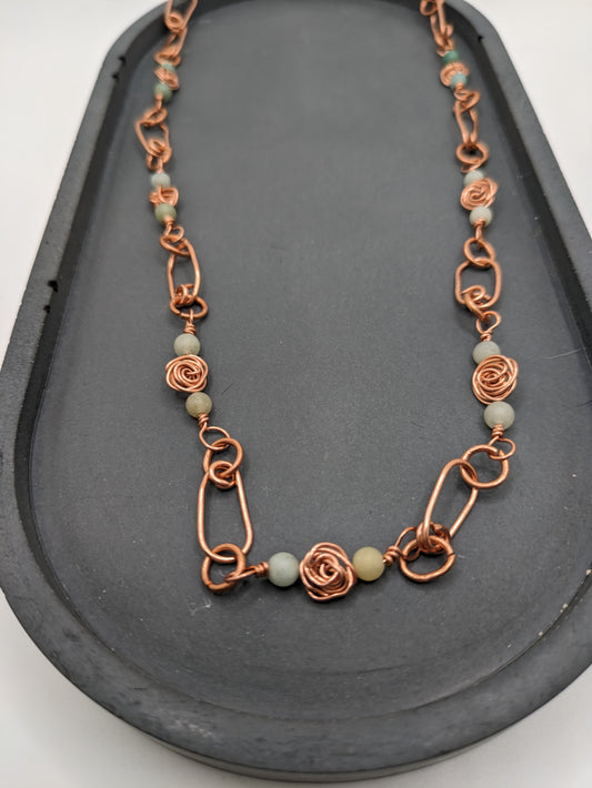 Rose Amazonite Necklace